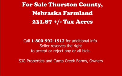 For Sale in Thurston County | Farmland 231.87 +/- Acres – SOLD