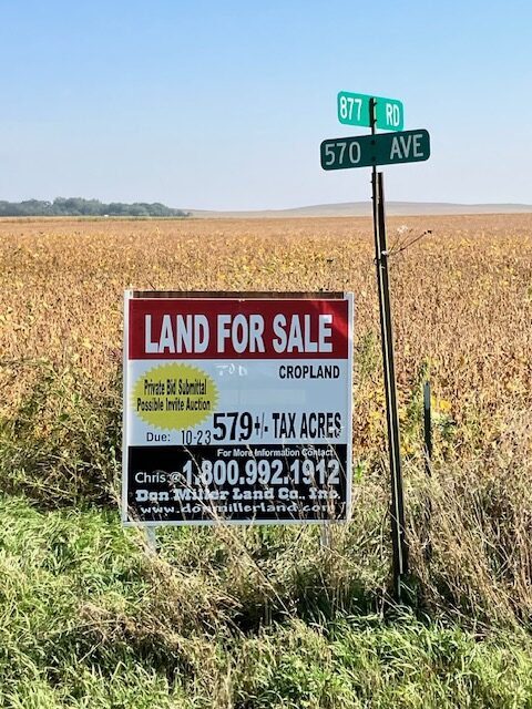 For Sale in Cedar County, Nebraska | 57.98 +/- tax acres SOLD