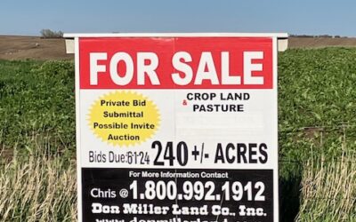 For Sale In Cedar County, Nebraska | Farmland 370.79 +/- Tax Acres sold in tracts – SOLD
