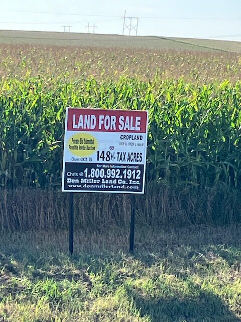 For Sale in Cedar County, Nebraska | Farmland 148.68 +/- acres SOLD