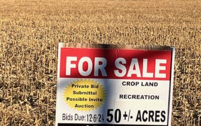 For Sale in Cedar County, Nebraska | 50 +/- acres irrigated cropland SOLD