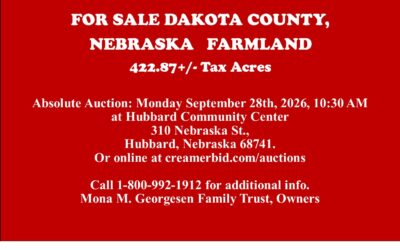 For Sale in Dakota County | 422.87+/- tax acres